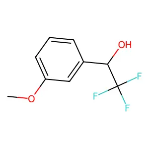 (1R)-2,2,2-trifluoro-1-(3-methoxyphenyl)ethan-1-ol structure