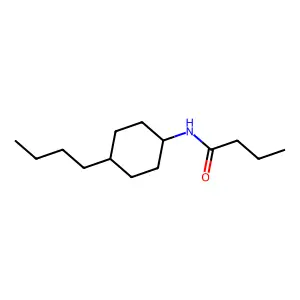 N-(4-丁基环己基)丁酰胺 structure