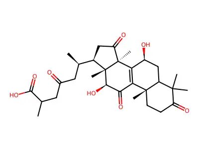 Ganoderic acid M structure