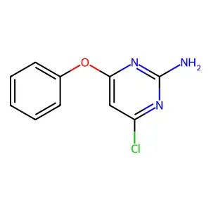 4-Chloro-6-phenoxypyrimidin-2-amine structure