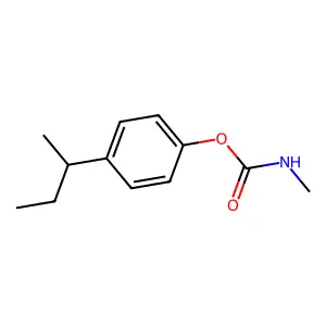 4-(Butan-2-yl)phenyl hydrogen methylcarbonimidate structure