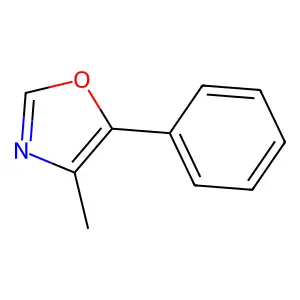 Oxazole, 4-methyl-5-phenyl- structure