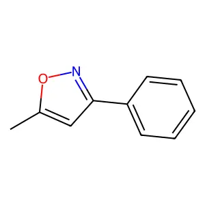 5-Methyl-3-phenyl-1,2-oxazole structure
