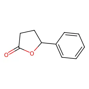 gamma-Phenyl-gamma-butyrolactone structure