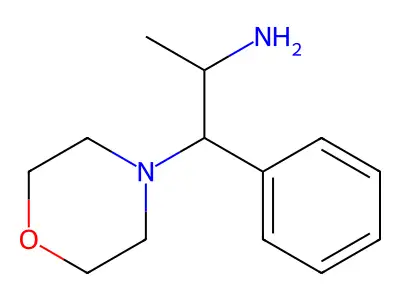 1-(Morpholin-4-yl)-1-phenylpropan-2-amine structure