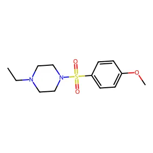 1-Ethyl-4-(4-methoxyphenyl)sulfonylpiperazine structure