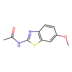 N-(6-methoxybenzo[d]thiazol-2-yl)acetamide structure