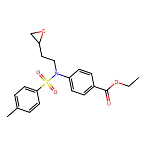 Acetate4-[2-(3-iodo-phenoxy)-ethyl]-4-methyl-morpholin-4-ium structure