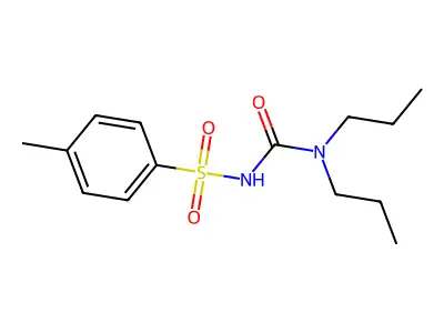 1,1-Dipropyl-3-(P-tolylsulfonyl)urea structure