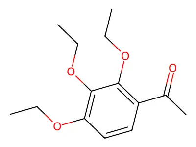 1-(2,3,4-Triethoxyphenyl)ethanone structure