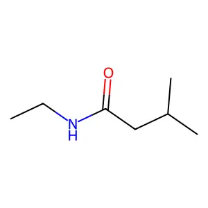 N-乙基-3-甲基丁酰胺 structure