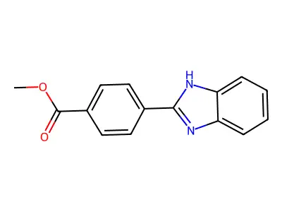 Methyl 4-(1H-benzo[d]imidazol-2-yl)benzoate structure