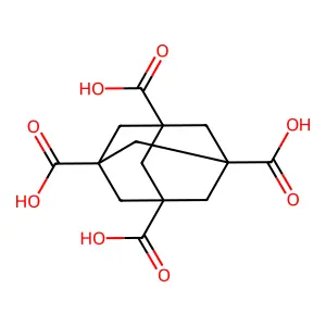 1,3,5,7-金刚烷四甲酸 structure