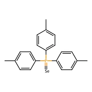 Phosphine selenide, tris(4-methylphenyl)- structure