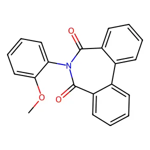 6-(2-Methoxyphenyl)benzo[d][2]benzazepine-5,7-dione structure