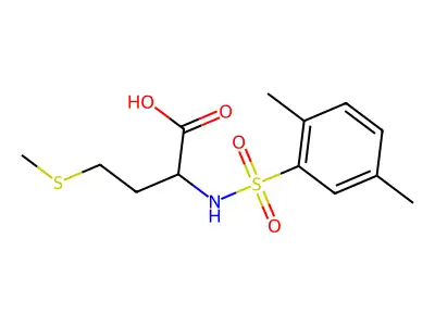 C13H19NO4S2 structure