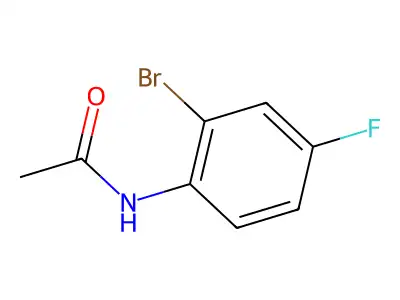 N-(2-bromo-4-fluorophenyl)acetamide structure