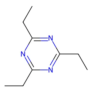 2,4,6-Triethyltriazine structure