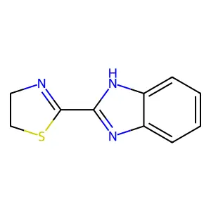 2-(4,5-Dihydro-1,3-thiazol-2-yl)-1H-benzimidazole structure