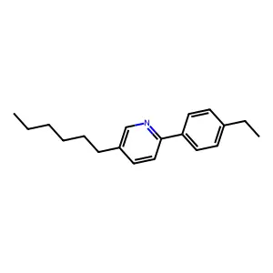 2-(4-Ethylphenyl)-5-hexylpyridine structure