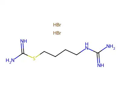 Pseudourea, 2-(4-guanidinobutyl)-2-thio-, dihydrobromide structure