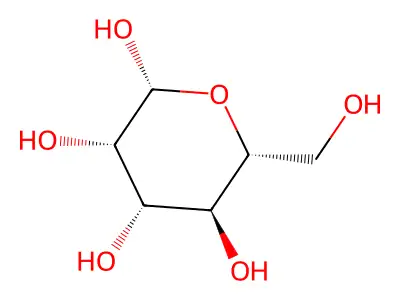 beta-D-mannopyranose structure