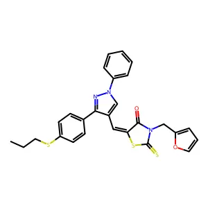 C27H23N3O2S3 structure