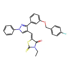 C28H22FN3O2S2 structure