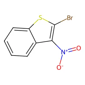 2-Bromo-3-nitro-1-benzothiophene structure