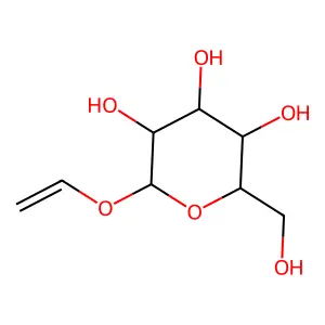 Vinyl glucopyranoside structure