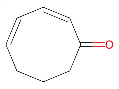 (2Z,4Z)-cycloocta-2,4-dien-1-one structure
