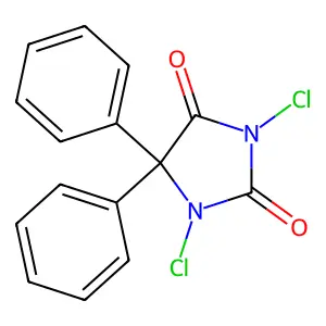 N,N-Dichlorophenytoin structure