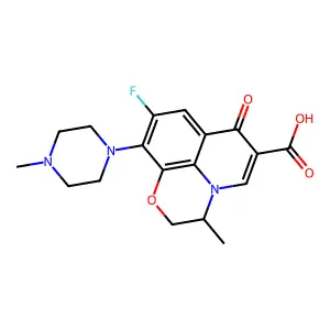 左氧氟沙星 structure