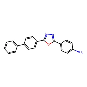 4-[5-(4-Phenylphenyl)-1,3,4-oxadiazol-2-yl]aniline structure