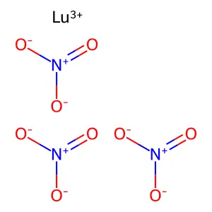 硝酸镥 structure