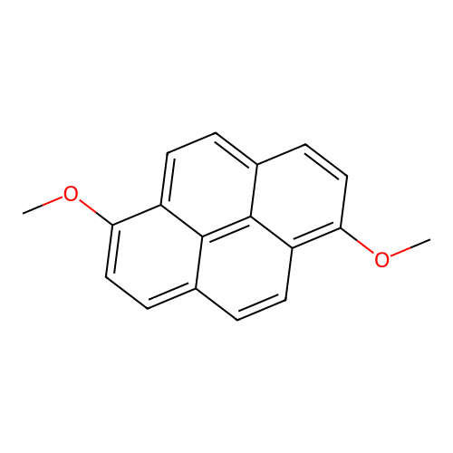 1,6-Dimethoxypyrene structure