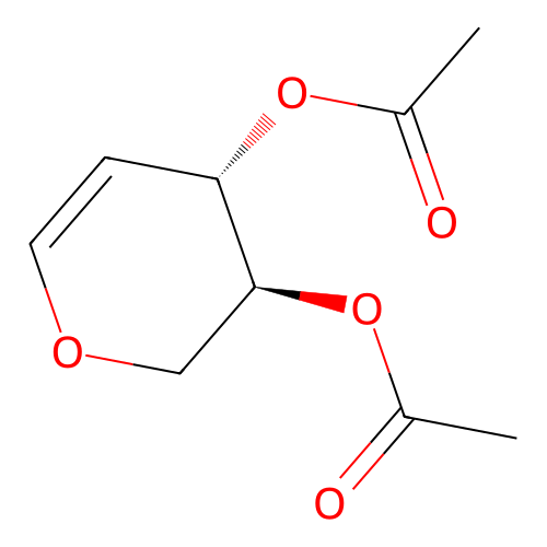 3,4-Di-O-acetyl-L-arabinal structure