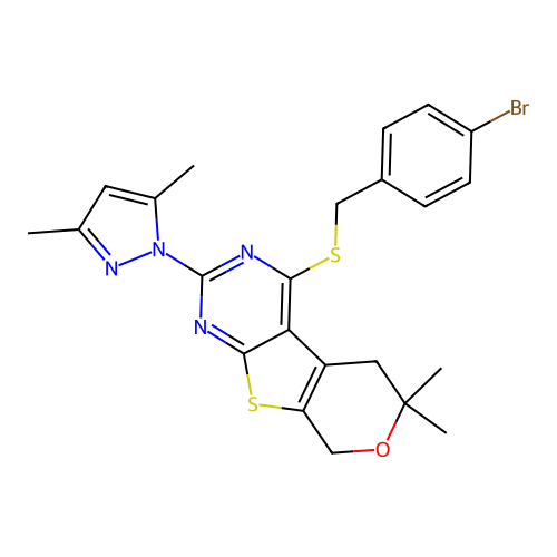 C23H23BrN4OS2 structure