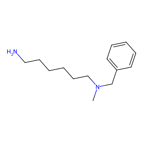 N'-benzyl-N'-methylhexane-1,6-diamine structure