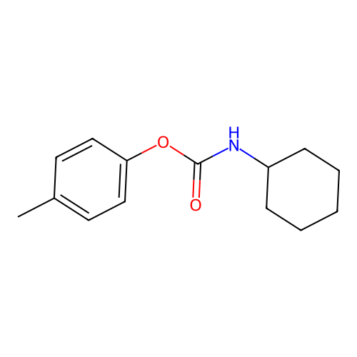 4-Methylphenyl cyclohexylcarbamate structure