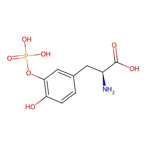 Dopa 3-phosphate structure