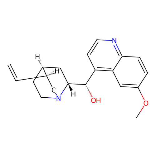 Ep vinyl quinidine structure