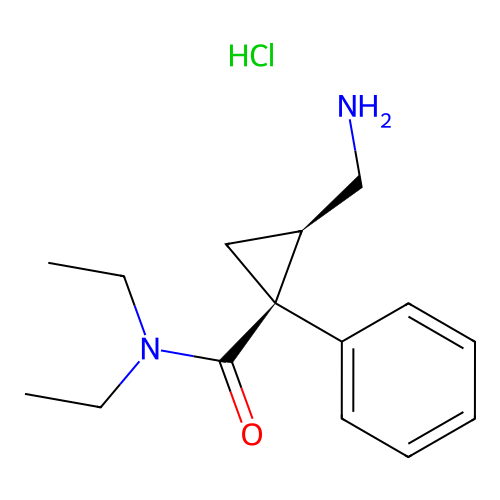 Levomilnacipran Hydrochloride structure