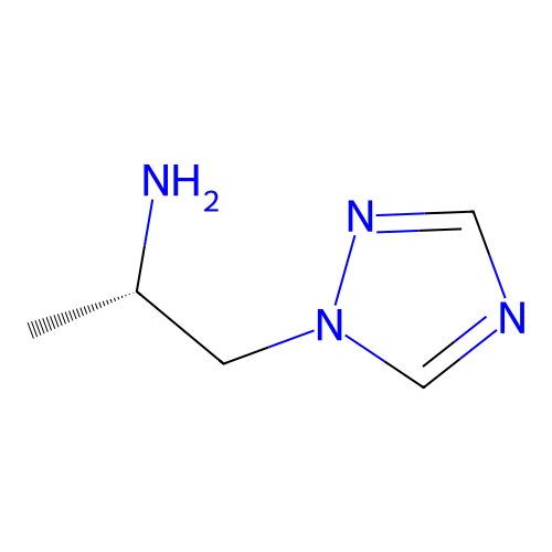 (2S)-1-(1,2,4-triazol-1-yl)propan-2-amine structure