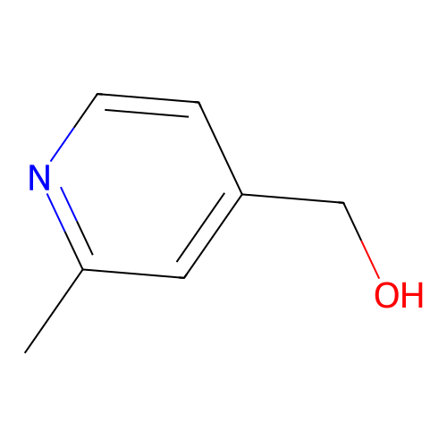 (2-Methylpyridin-4-yl)methanol structure