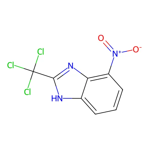 4-硝基-2-(三氯甲基)-1H-苯并咪唑 structure