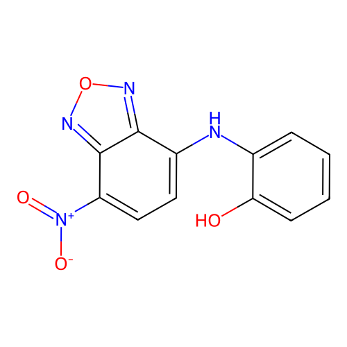 6-[(4-Nitro-1,3-dihydro-2,1,3-benzoxadiazol-7-yl)imino]cyclohexa-2,4-dien-1-one structure