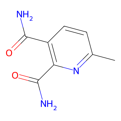 6-Methylquinolinic acid diamide structure