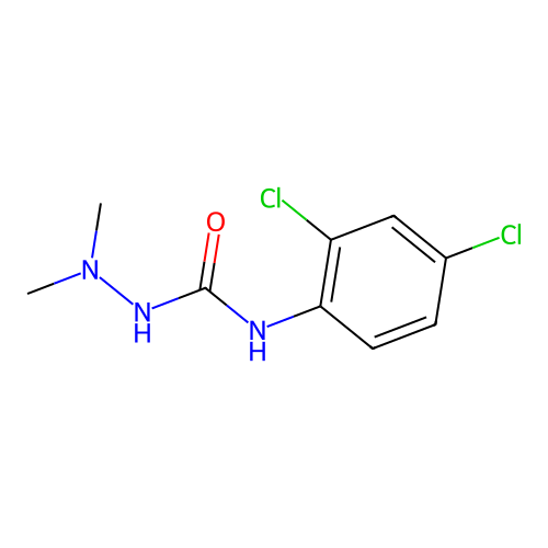 4-(2,4-Dichlorophenyl)-1,1-dimethylsemicarbazide structure