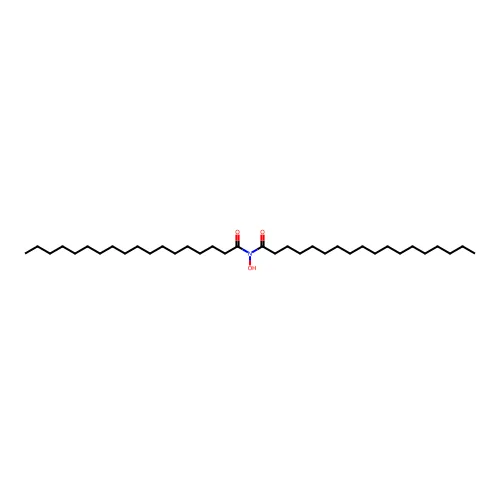 十八烷酰胺-N-羟基-N-(1-氧代十八烷基) structure